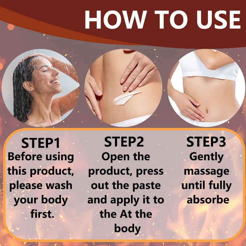 Yuitikue Caffeine Hot Cream Firming Sweat and Workout Body Massage Gel - 11