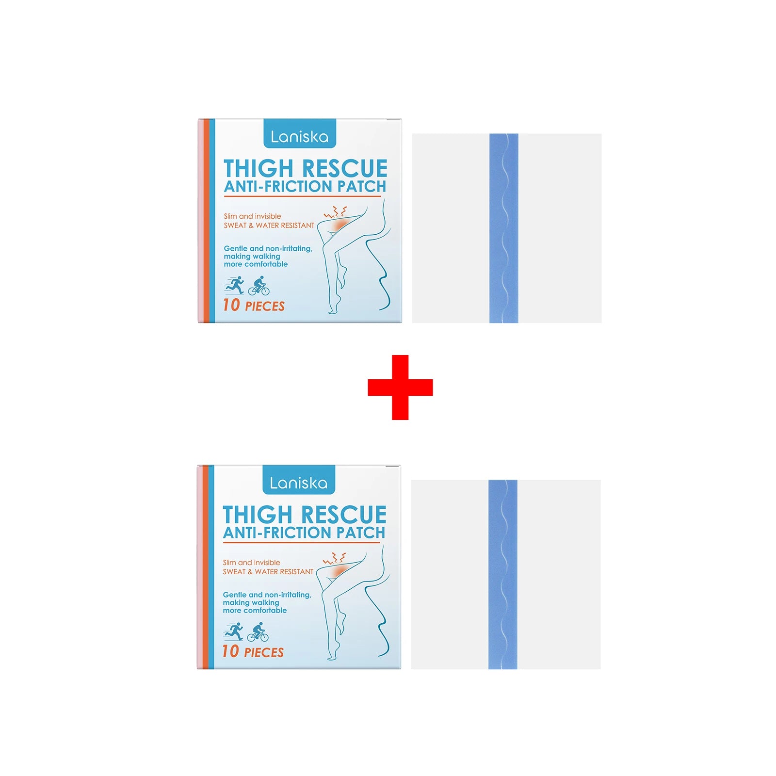 Invisible Anti-Chafing Thigh Patches for Runners and Walking - 14