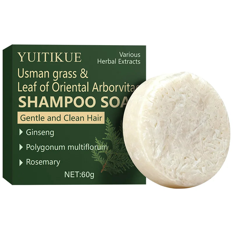 Cypress Leaves Ginseng and Rosemary Shampoo Bar 60g - 7