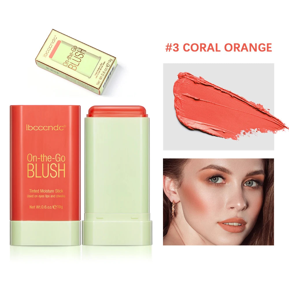 Cream Blush Stick for Lips and Cheeks - 28