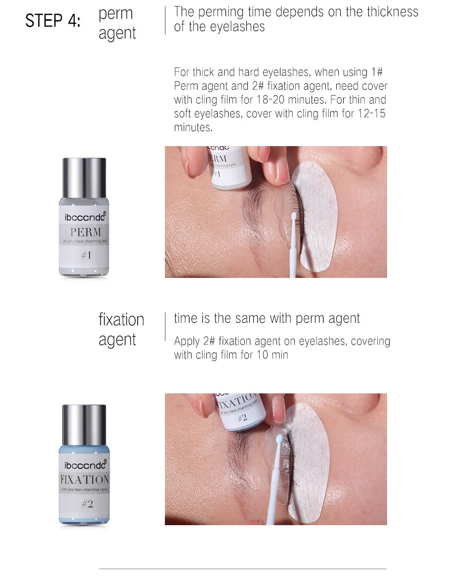 Professional Eyelash Lifting and Perming Kit for Home Use - 18