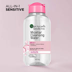 3-in-1 Micellar Cleansing Water Makeup Remover and Facial Toner