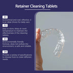 Effervescent Denture and Retainer Cleaning Tablets