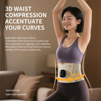 Electric Pulse Waist Massage Belt for Abdominal Toning