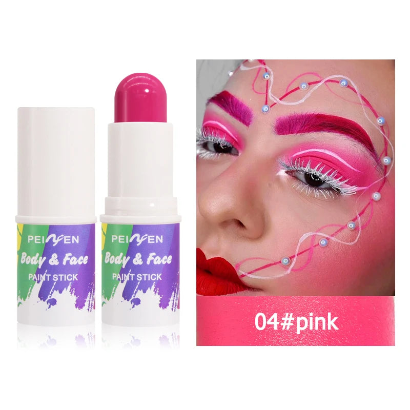 Peiwen Face and Body Paint Stick Waterproof Makeup for Parties - 25