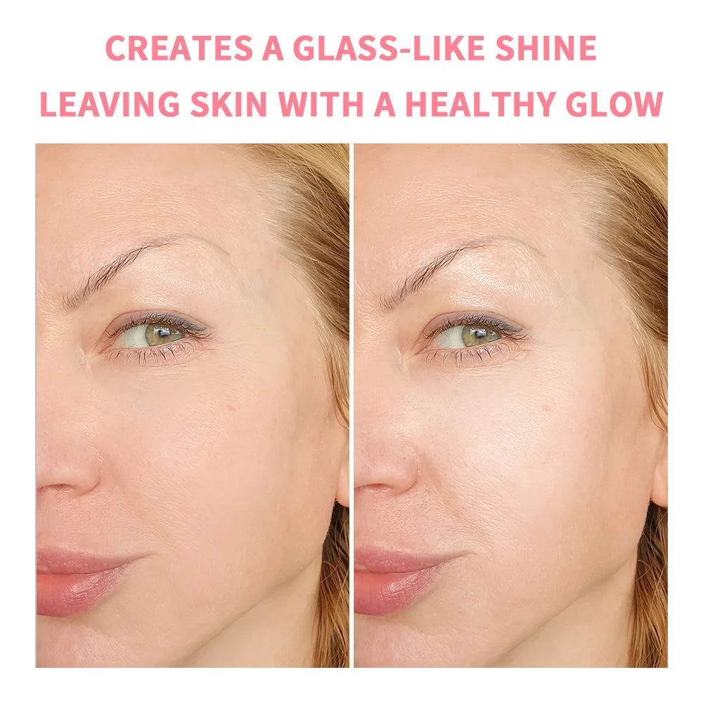 Pink Peptide Hydrating Face Serum for Radiant Skin