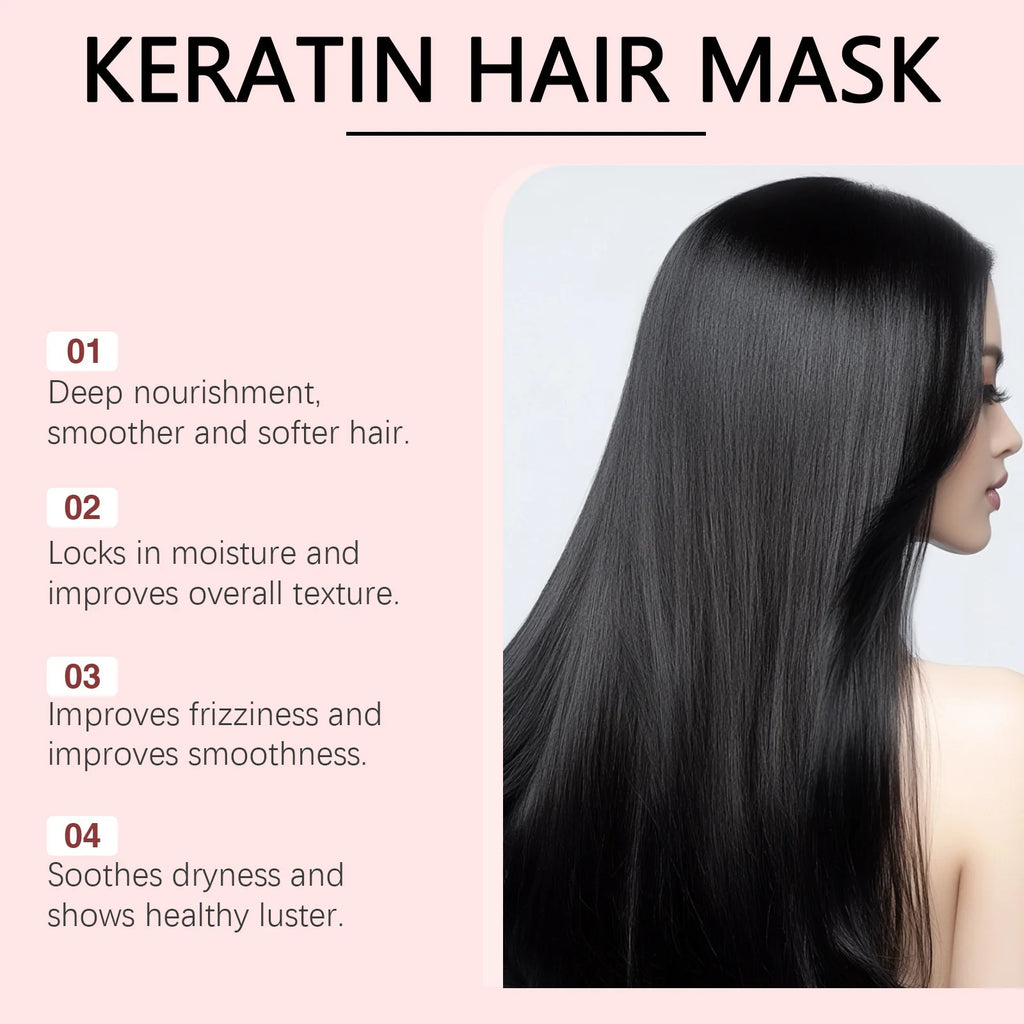 Keratin Collagen Hair Repair Mask 100g for Dry and Damaged Hair