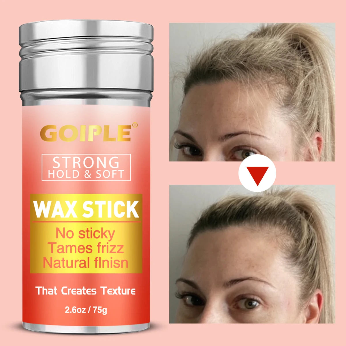 Goiple Lace Melting Spray and Wax Stick Wig Adhesive Kit - 14