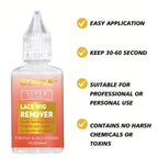 Lace Wig Installation Set with Melting Spray Adhesive Wax and Remover
