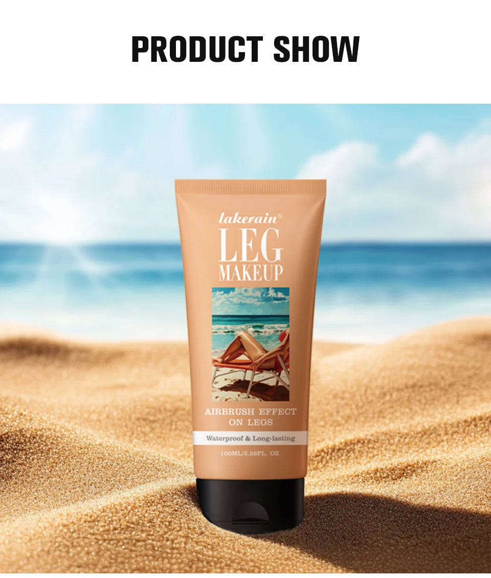 Waterproof Leg Makeup Foundation for Flawless Skin - 15