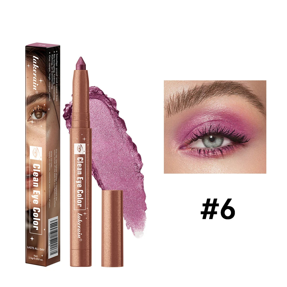 Creamy Eyeshadow Stick for Long-Lasting Shimmer Eye Makeup