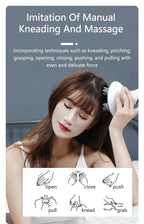 Electric Waterproof Scalp Massager for Stress Relief