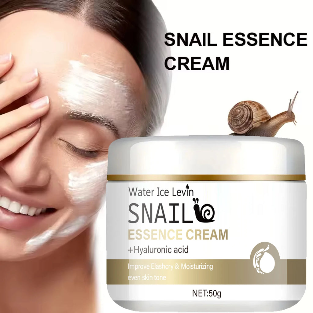 Snail Essence Moisturizing Face Cream with Hyaluronic Acid 50g