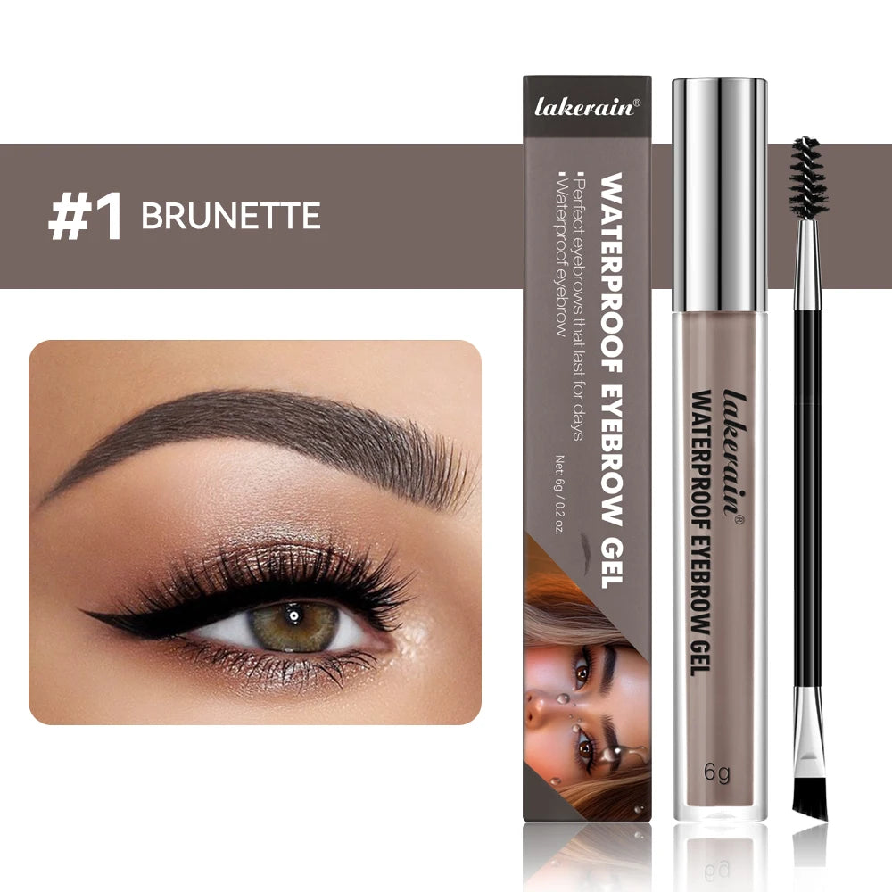 Waterproof Eyebrow Tint Gel for Defined Natural Brows