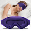 3D Contoured Memory Foam Sleep Mask for Total Light Blocking