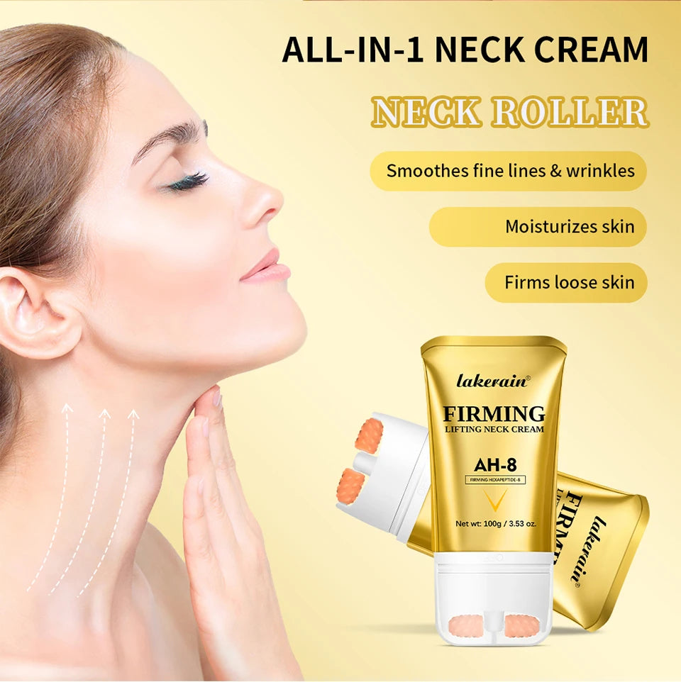 Firming and Lifting Neck Cream with Roller Applicator - 9