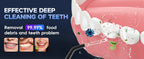 Electric Water Flosser and Toothbrush Set for Oral Care