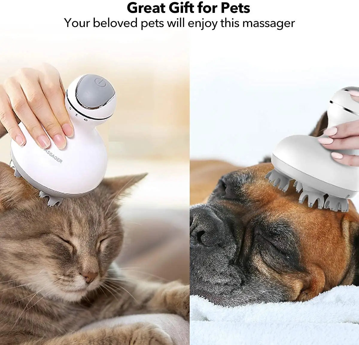 Electric Cordless Scalp Massager for Stress Relief and Hair Growth - 6