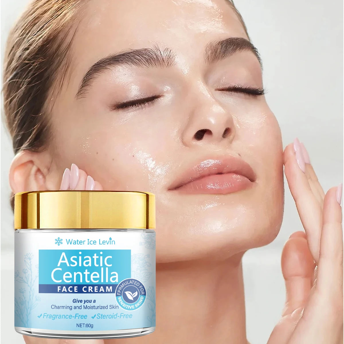 Centella Asiatica Face Cream Moisturizer Skin Barrier Repair 60g - 2