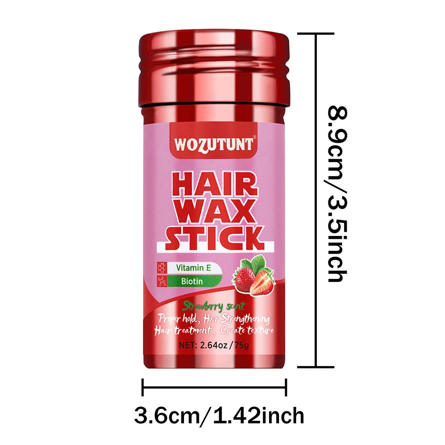 Hair Wax Stick for Frizz Control Smoothing Finishing Cream 75g