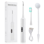 Electric Sonic Teeth Whitening and Plaque Removal Kit