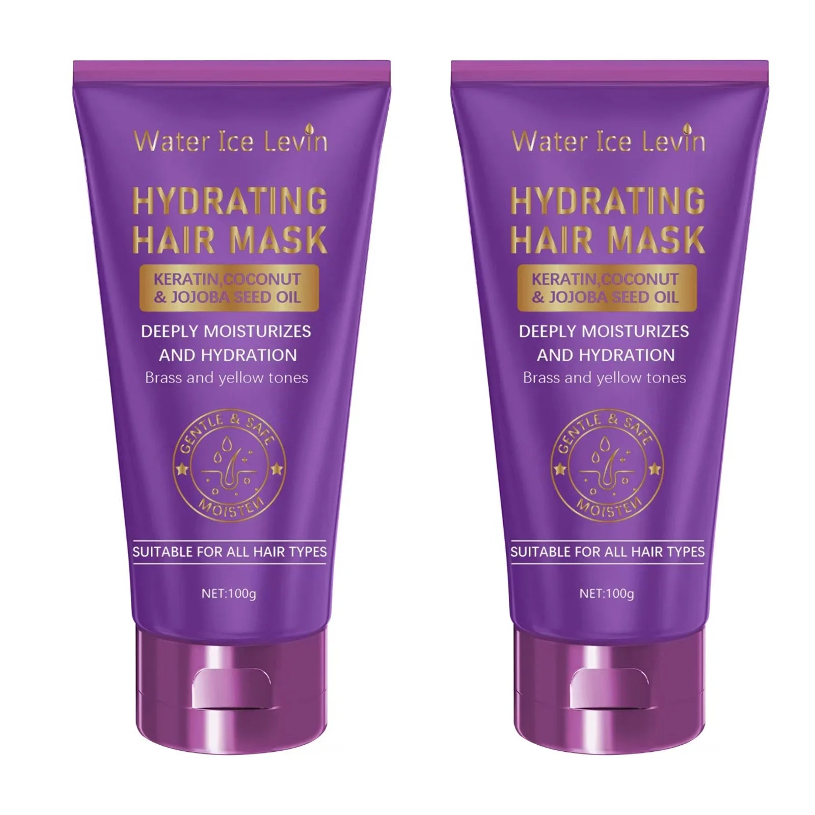 Keratin Purple Hair Mask 100g Deep Conditioning Treatment