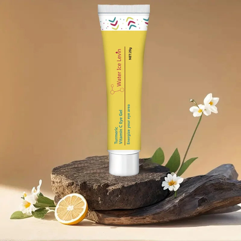 Turmeric Vitamin C Eye Gel Cream for Dark Circles and Puffiness - 3
