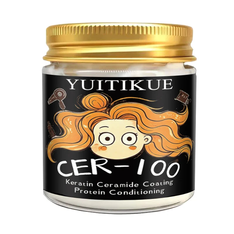 YUITIKUE CER-100 Keratin Hair Mask Deep Repair and Smoothing Treatment