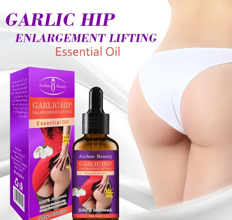 Hip and Breast Enhancement Oil Set Natural Body Shaping Treatment