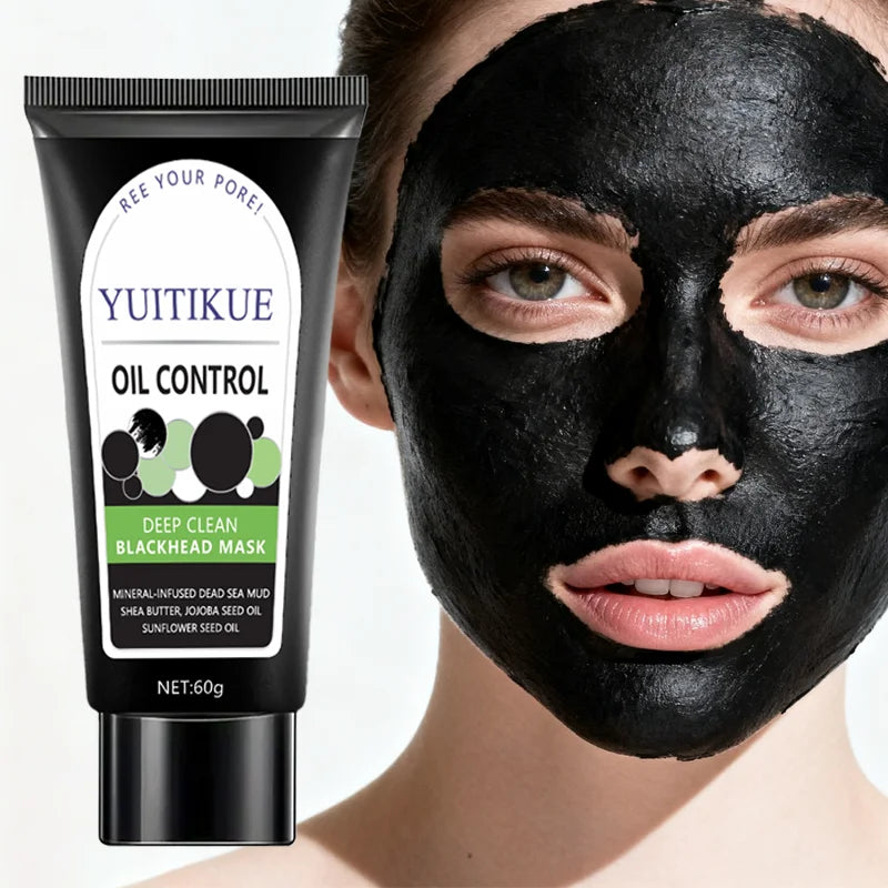 YUITIKUE Bamboo Charcoal Blackhead Mask Deep Pore Cleansing Peel Off 60g - 2