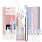 Portable Water Flosser and Electric Toothbrush Oral Care Set