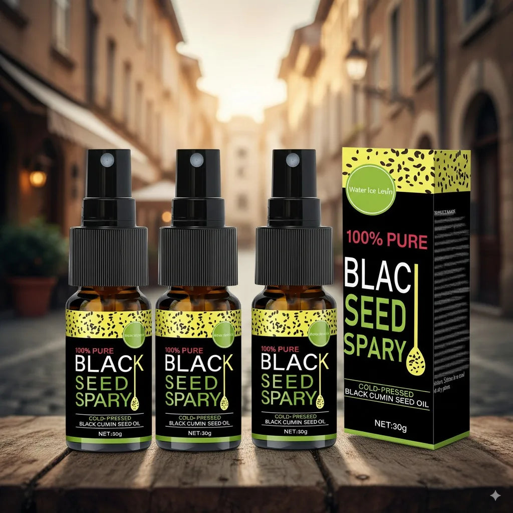 Pure Black Seed Oil Hair Spray Cold Pressed Nourishing Treatment