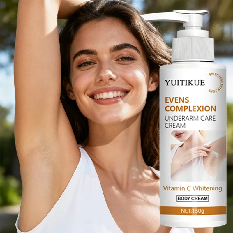 YUITIKUE Underarm Brightening Cream Dark Spot Corrector Vitamin C 150g - 4