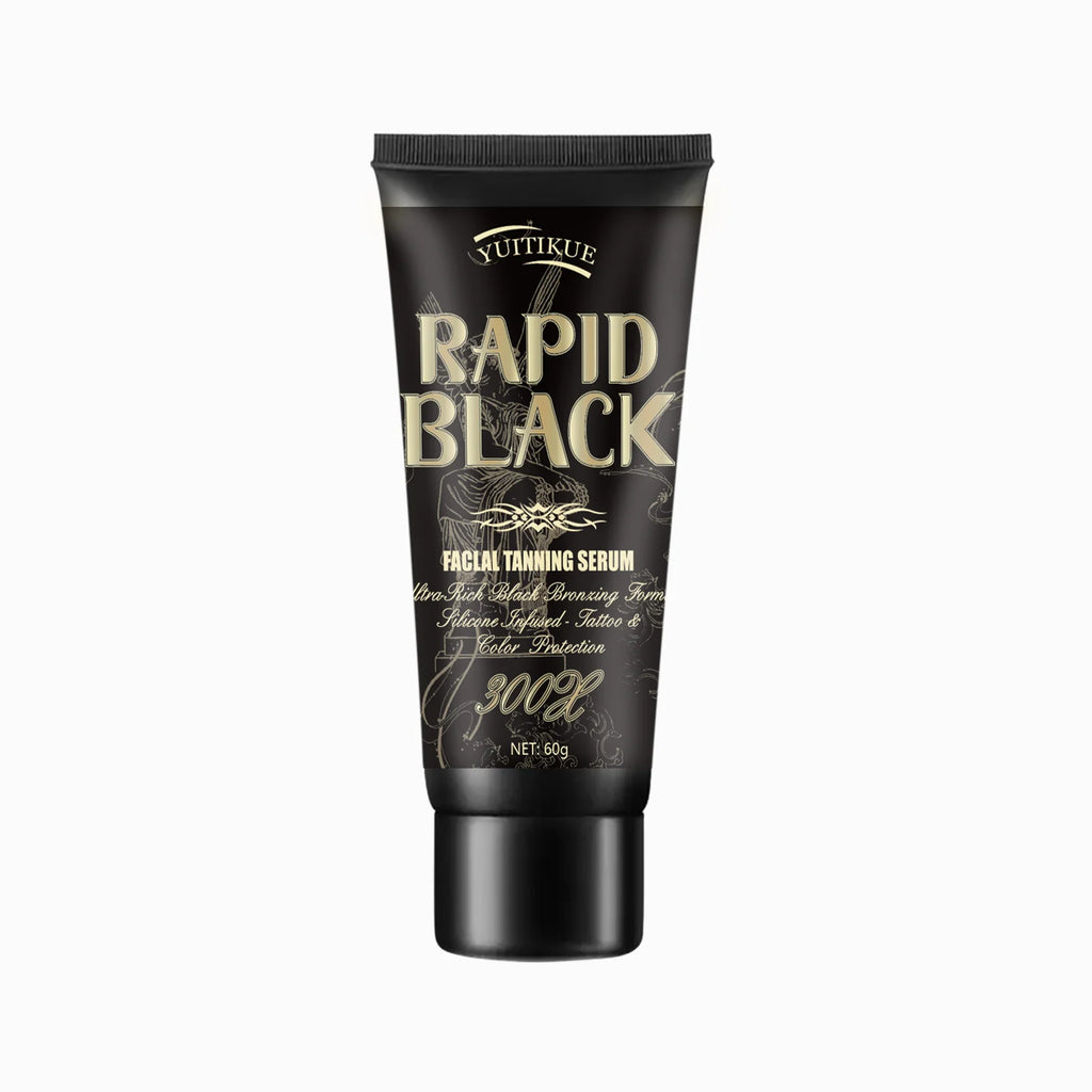 YUITIKUE Rapid Black Self-Tanning Bronzing Cream for Face and Body