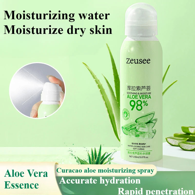 Zeusee Aloe Vera Hydrating Spray Refreshing Face Toner 150ml - 1