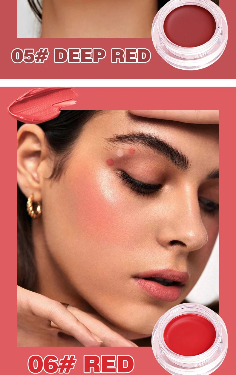 Waterproof Powder Blusher Natural Long Lasting Face Blush - 17