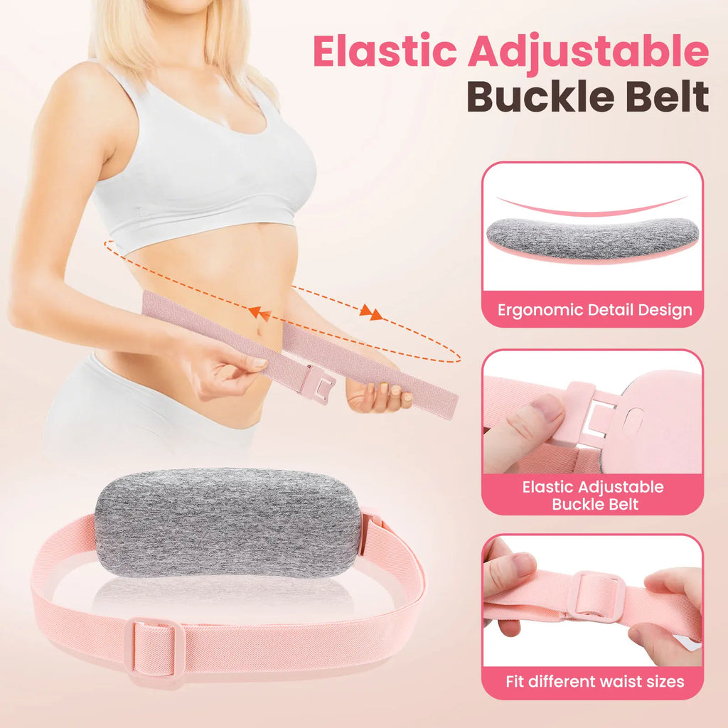 Cordless Menstrual Heating Pad with Vibration Massage
