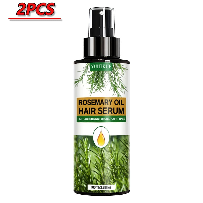 Rosemary Oil Hair Serum Fast Absorbing Scalp Treatment 100ml