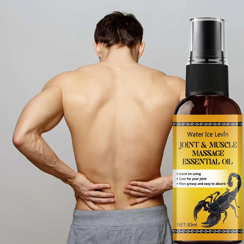Bee Venom Joint & Muscle Massage Oil - Fast Absorbing Relief Cream