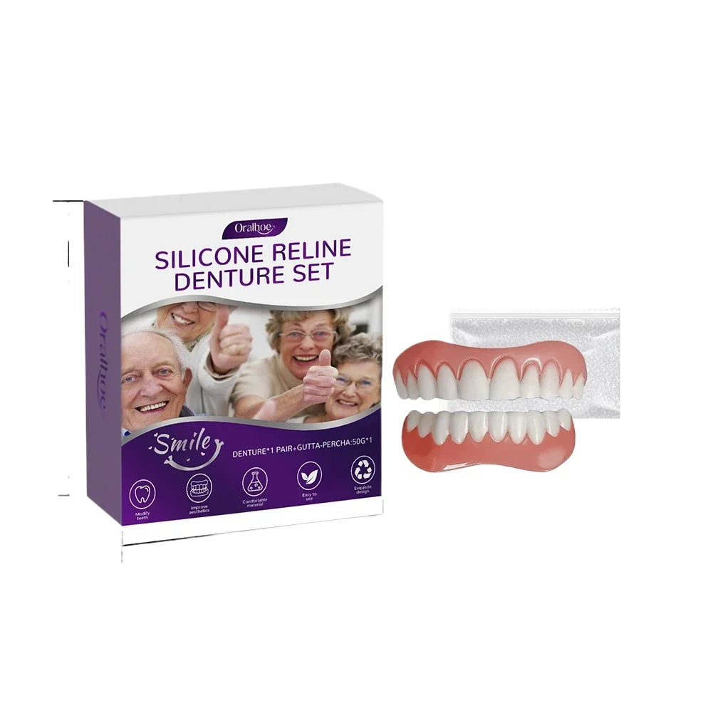 Silicone Denture Reline and Comfort Fit Set - 6