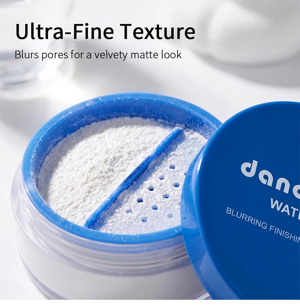 Oil Control Loose Setting Powder for Pore Blurring and Matte Finish