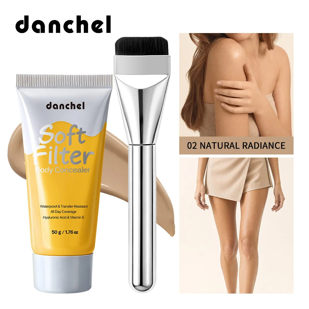 Waterproof Full Coverage Body Concealer for Scars and Tattoos - 25