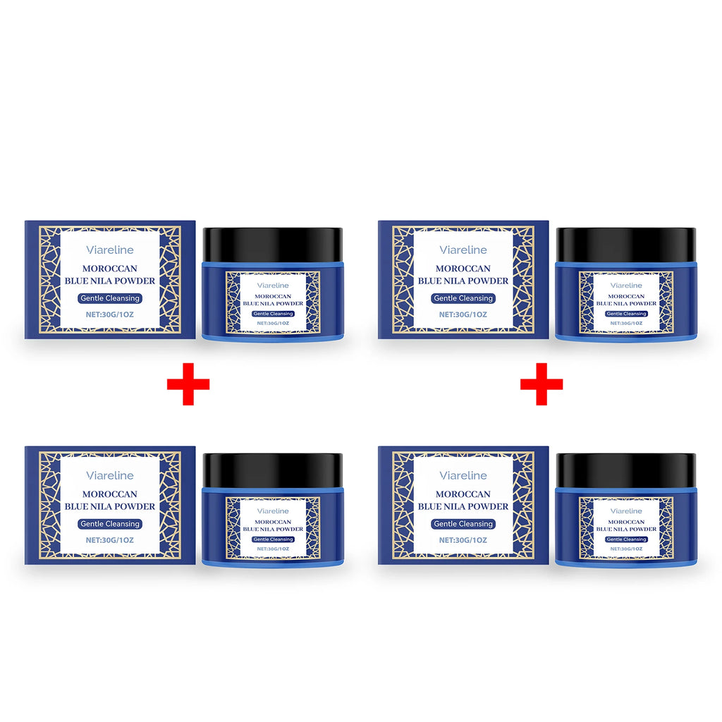 Moroccan Blue Nila Brightening Face Mask Powder