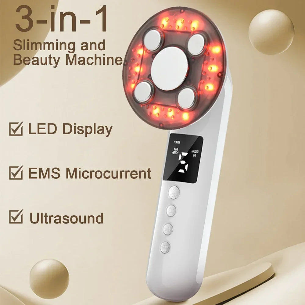 3-in-1 Cordless Body Slimming and Skin Tightening Massager