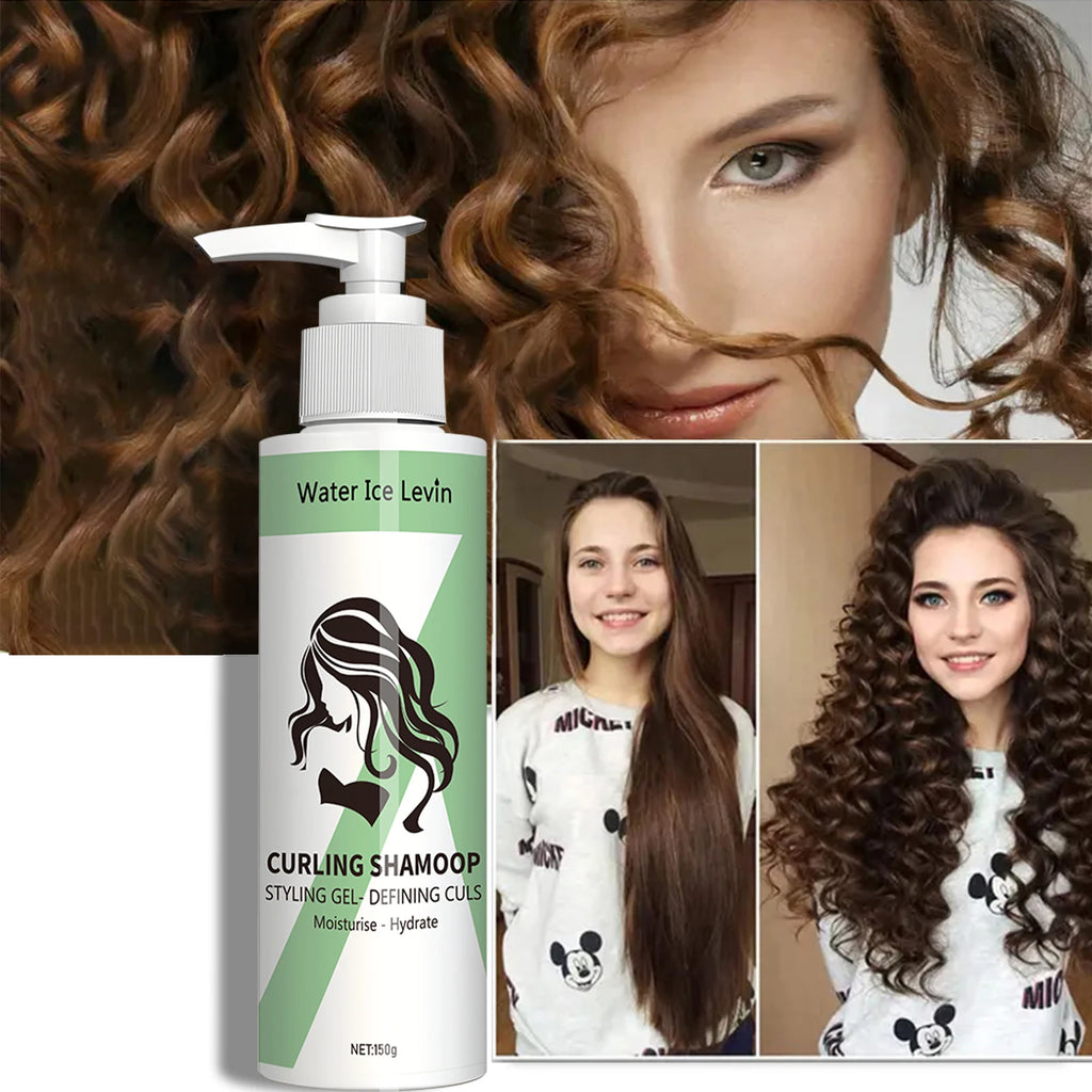 Water Ice Levin 150g Green Tea Hydrating Hair Curl Defining Conditioner