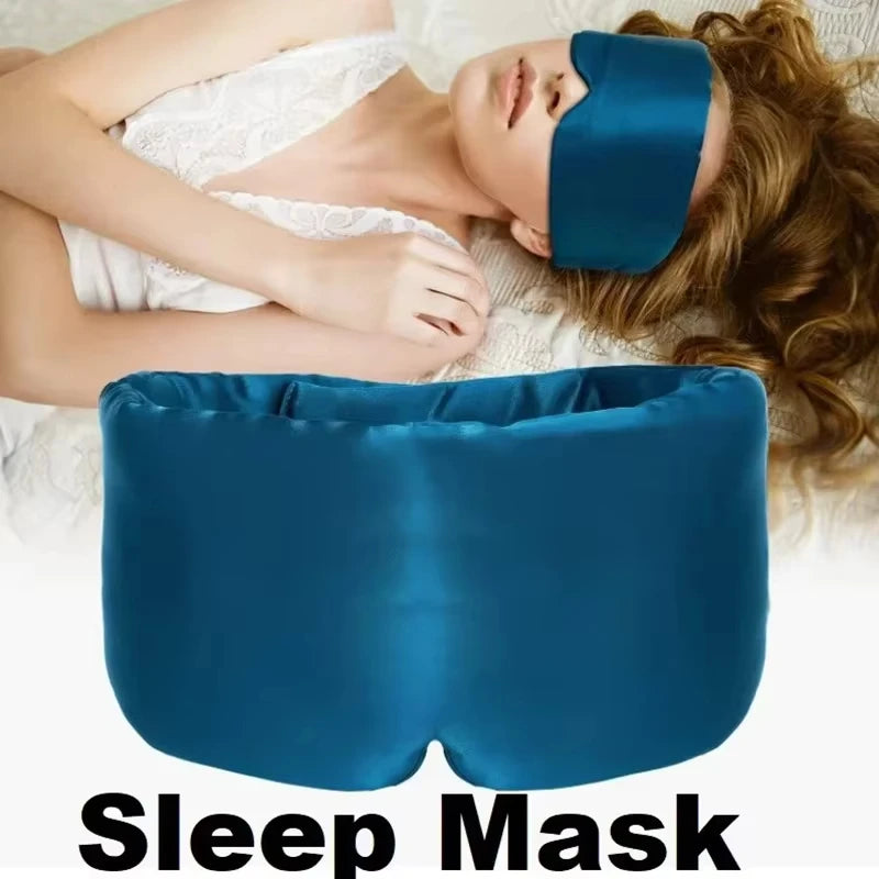 Silk Sleep Mask for Total Blackout and Comfort
