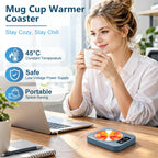 Electric Desktop Mug Warmer for Coffee and Tea