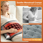 Jade Stone Electric Heating Pad for Pain Relief