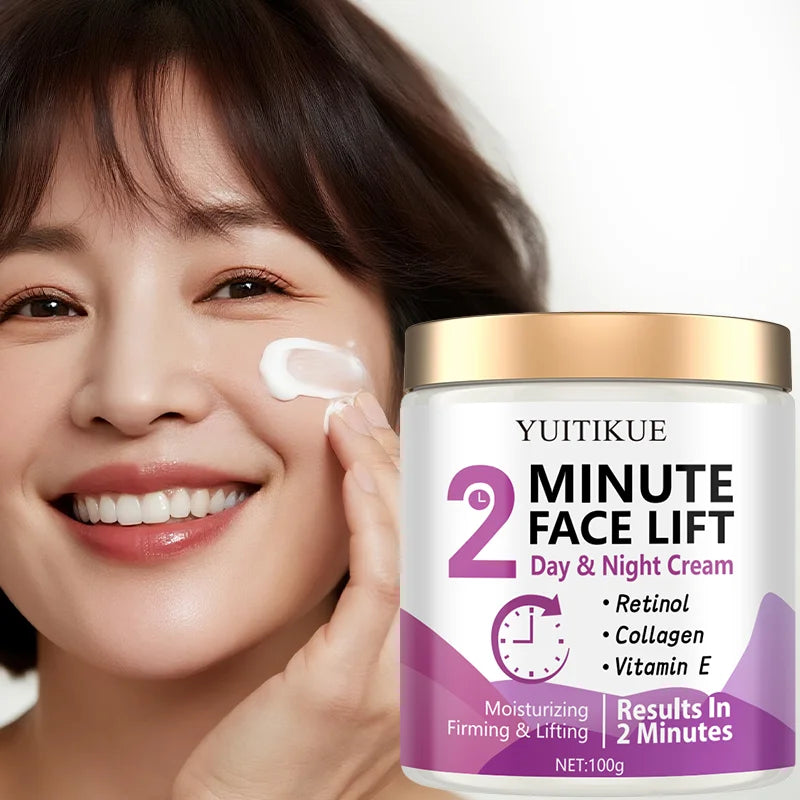 Yuitikue Retinol Collagen Face Lift Cream Moisturizing Firming 100g - 2