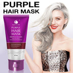 Water Ice Levin Purple Keratin Hair Mask Deep Conditioning Treatment